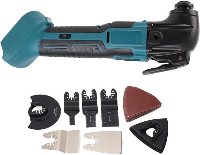 Oscillerend Gereedschap - Multitool Zaag - Klus Werk - Draadloos Gemak - ABS Constructie