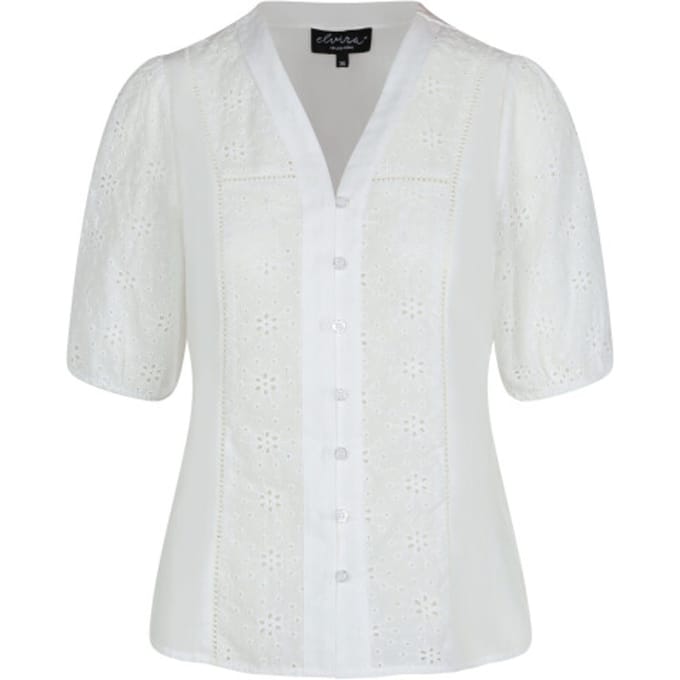Elvira Collections T-shirt beautiful off-white