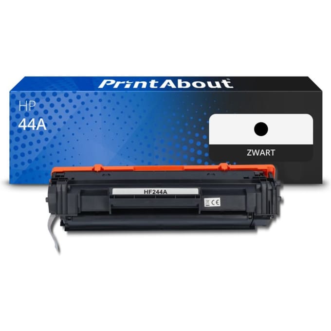 PrintAbout huismerk Toner 44A (CF244A) Zwart Geschikt voor HP