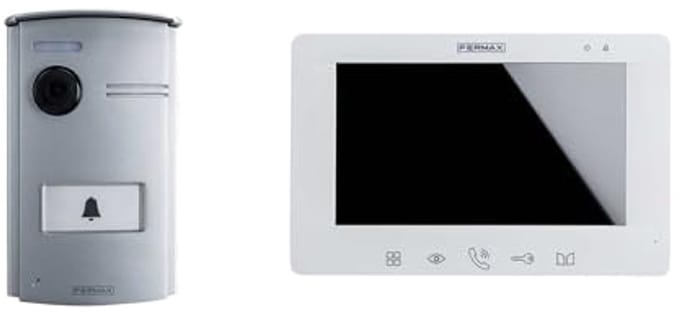 7-inch video-intercom met groothoekcamera en nachtzicht