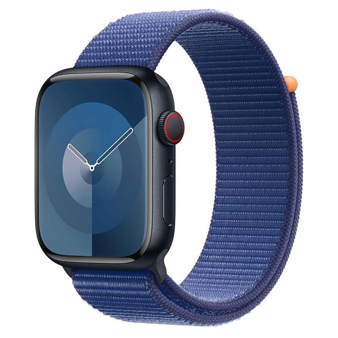 Apple Sport Loop band voor de Apple Watch | 44/45/46/49 mm - Ocean Blue