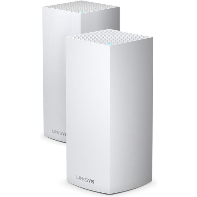 Linksys Velop MX10600 - Mesh WiFi - Wifi 6 - 5300 Mbps - Tri-Band - 2-Pack - Wit
