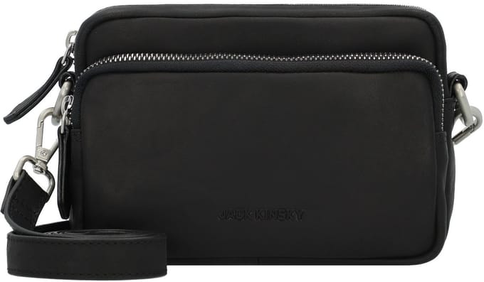 Jack Kinsky Aruba 1 Crossbody tas Leder 19 cm - Dames - schwarz