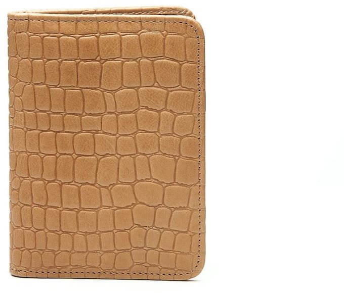 Rio Croco Passport Case Sand