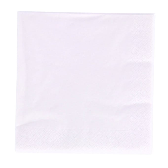 Servetten - Wit - 33x33 cm