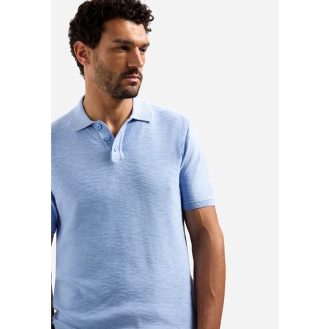 No Excess Heren polo 31240263sn 030 blue