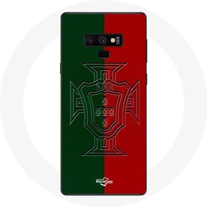 Samsung Galaxy Note 9 hoesje portugal logo groen en rood