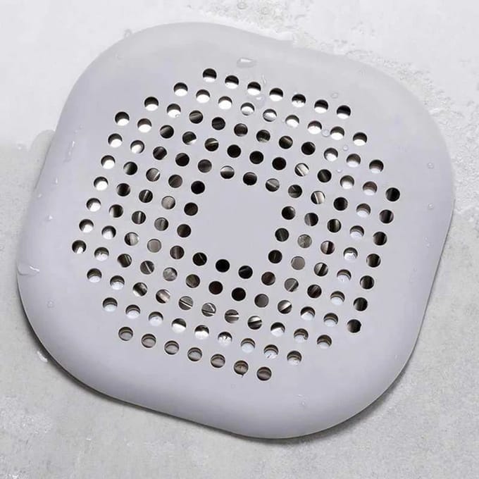 Vierkante Serie - Siliconen Afvoerfilter - Haarfilter - Badkamer - Thuisgebruik - Model SQ01