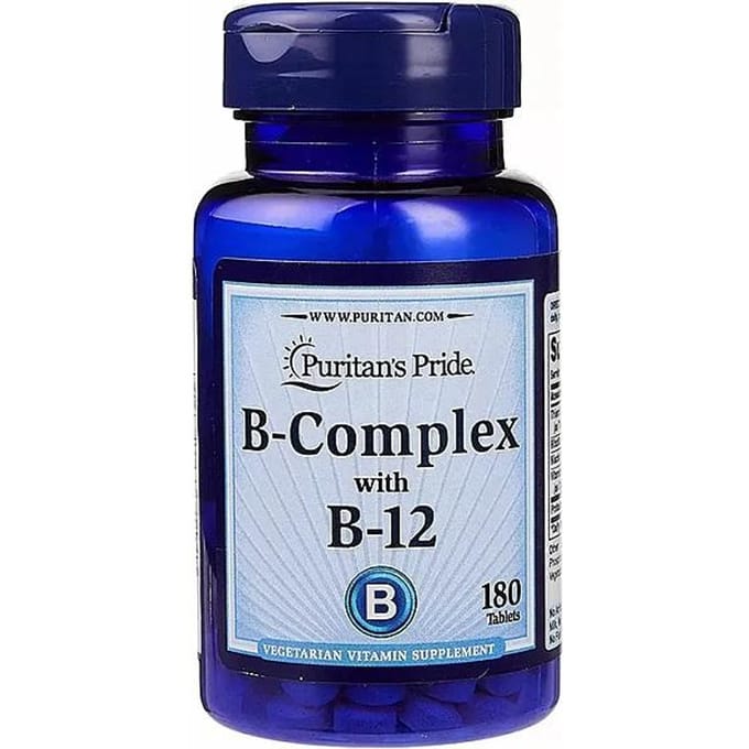Puritan's Pride - Vitamine B-Complex en Vitamine B-12 90  Tablets