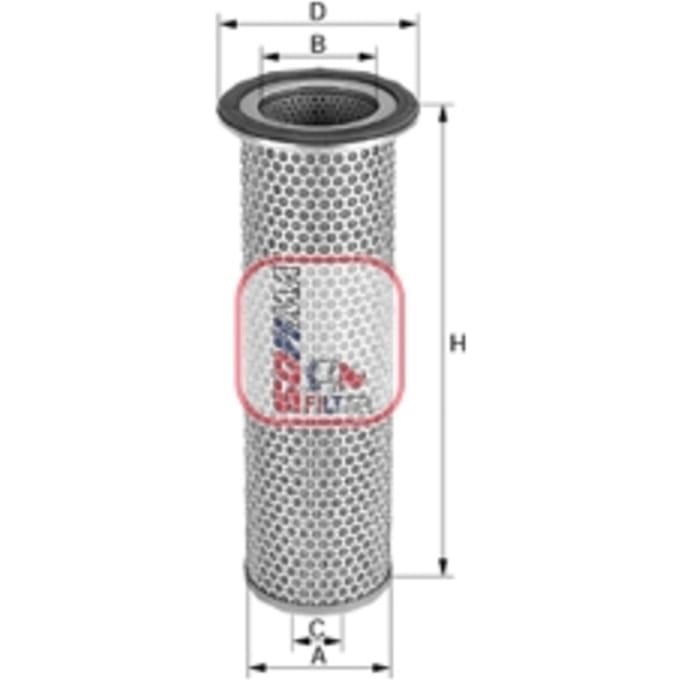 Luchtfilter SOFIMA S4370A