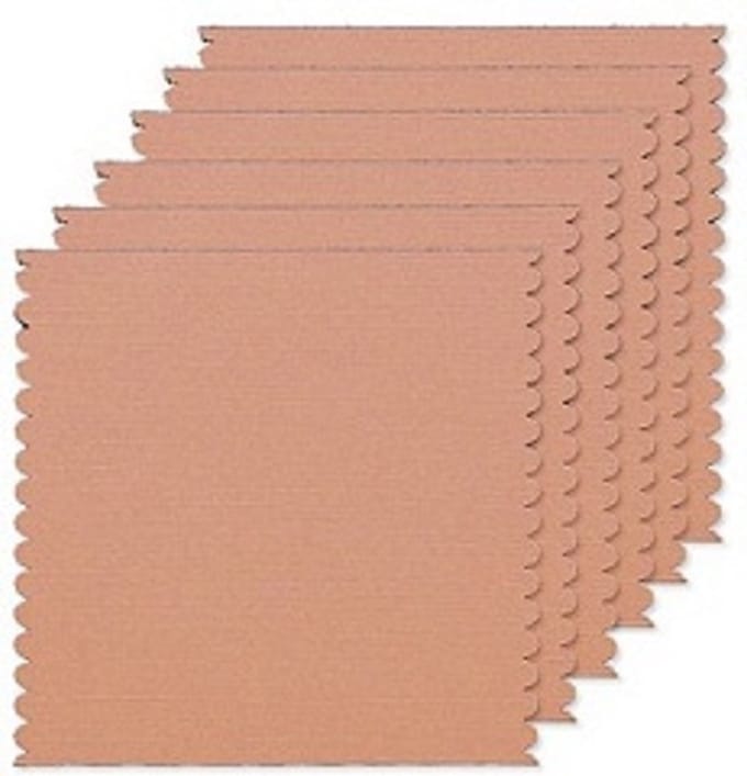 Borduur Spirella® vormen vierkant 11,5 cm 6x