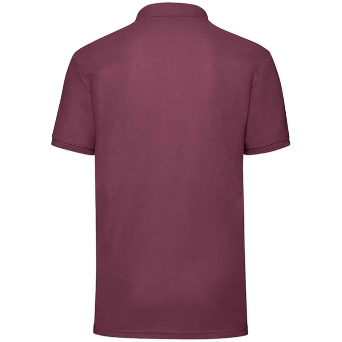 Fruit of the Loom Heren 65/35 Poloshirt (Bourgondië)