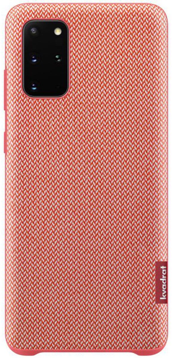 Samsung Kvadrat Hoesje - Samsung Galaxy S20 Plus - Rood