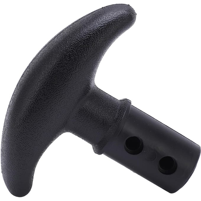 Canoë Kayak Planche de surf Dinghy Bateau gonflable Pagaie Poignée en T Pièces d'extrémité Accessoires noir