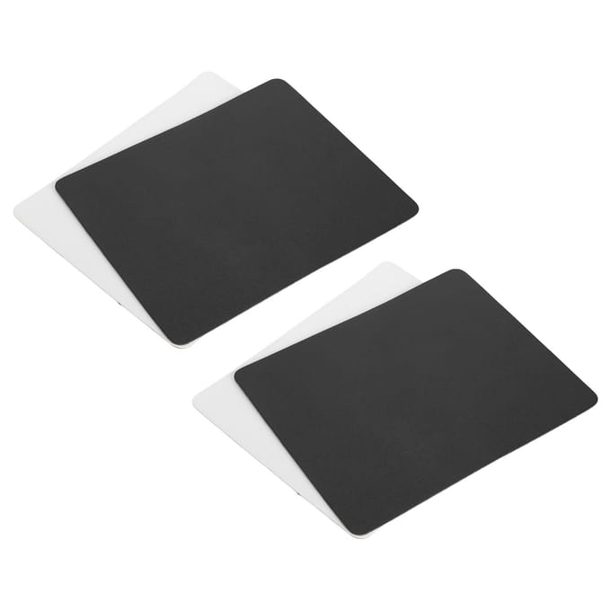 4 stuks Naaimachine Voetpedaalmat Antislip Rubber Naaipedaal Pad Geluidsreductie Naaimachine white