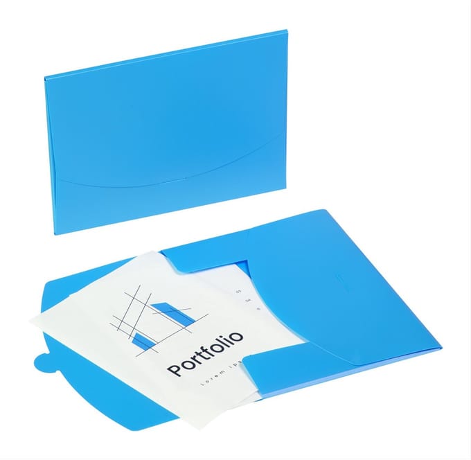 Pagna 21007-13, A4, Polypropyleen (PP), Blauw, 100 vel, 1 stuk(s)