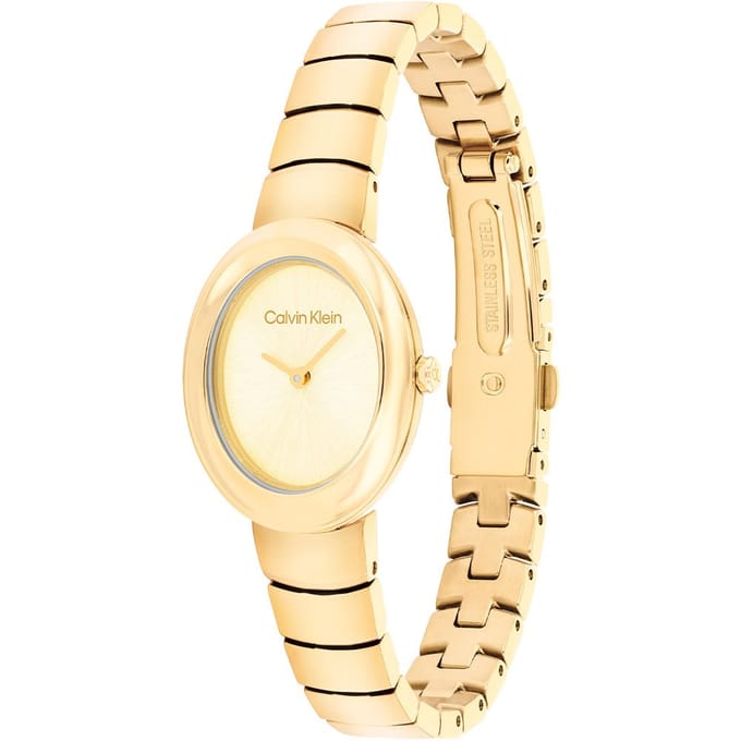 Calvin Klein Dameshorloge TWISTED BEZEL 25100147