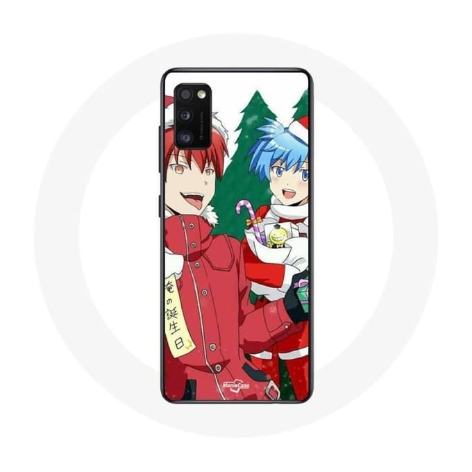 Coque pour Oppo A16 Karma et Nagisa Assassination Classroom Anime Christmas day