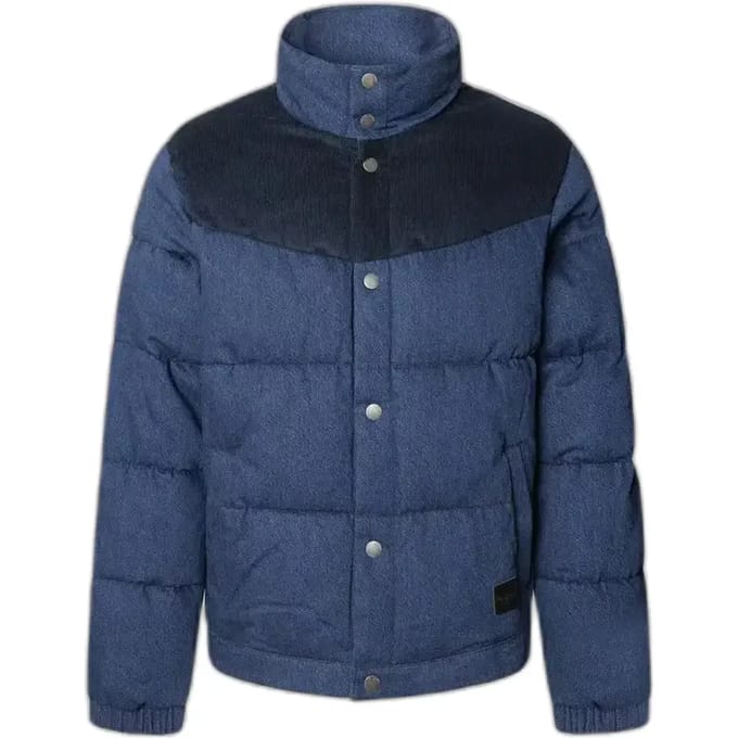 Pepe Jeans Quilted Puffer Spijkerjas Blauw M Man