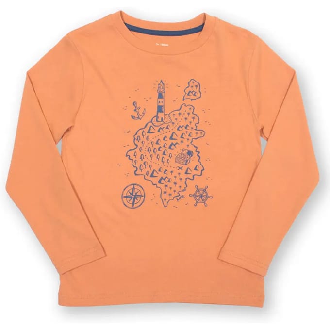 Kinder-T-shirt met lange mouwen Kite Treasure Island