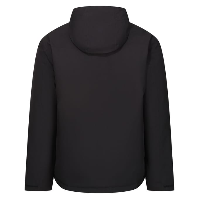 Regatta Waterdicht herenjack Navigate (Zwart/Seal Grijs)
