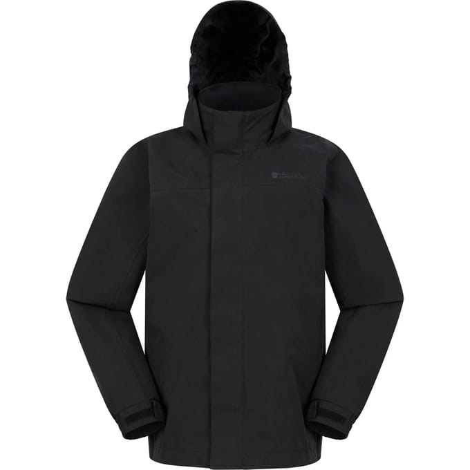 Mountain Warehouse Waterdichte zonnejack voor kinderen (Zwart)
