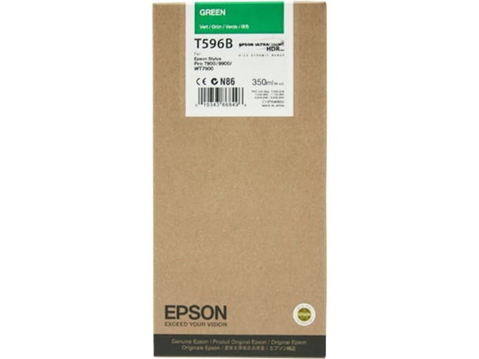 Epson T596B inktcartridge groen (origineel)