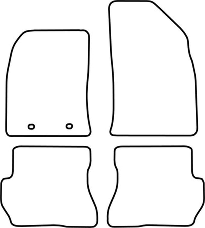 Automatten | Mattenset Ford Fiesta - 2002 - 2005