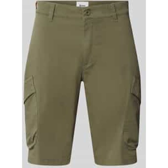 Regular fit cargoshorts met ultralight afwerking model 'Bastia'