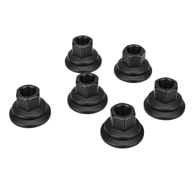 6 Écrous de roue 6509424AA Filetage M14 1.5 Remplacement pour Ram 3500 4000 4500 5500 2012 2022