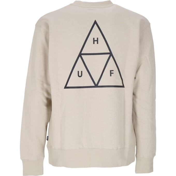 Essentials Tt Crew Sand herensweatshirt met ronde hals