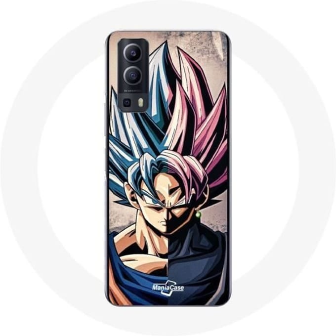 Coque Vivo Y72 Manga Anime Dragon Ball Multicolore