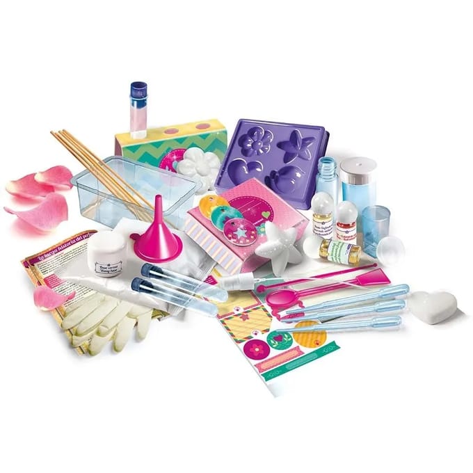 Kit met wetenschappelijk laboratorium voor parfumcreatie Clementoni