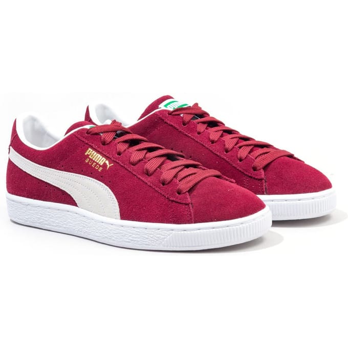 Suede Classic XXI Puma herensneakers in Bordeaux