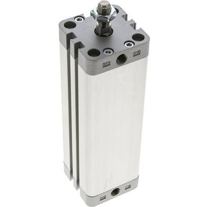ISO 21287 Compacte Dubbelwerkende Cilinder 40-125mm - Magnetisch - Mannelijke Stang