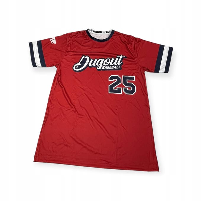 Bluzka męska na krótki rękaw CHAMPRO DUGOUT BASEBALL 25 M black