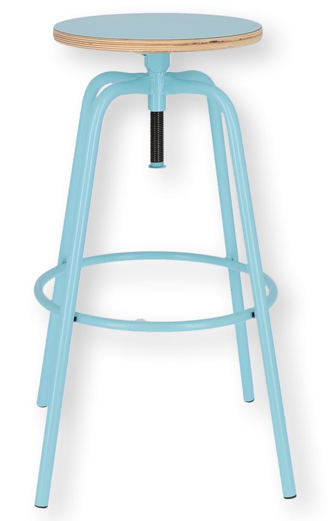 Jan Kurtz Draaibare barkruk PARIS - turquoise