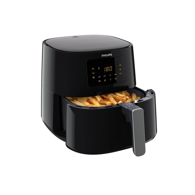 Philips 3000 Series Airfryer XL HD9270/70 - Heteluchtfriteuse - 6.2L, 4-5 Personen - Zwart / Zilver