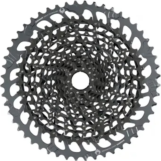 Complete derailleur/trigger/pedaal crankstel/ketting/cassetteset Sram GX Eagle Dub Lunar 32T