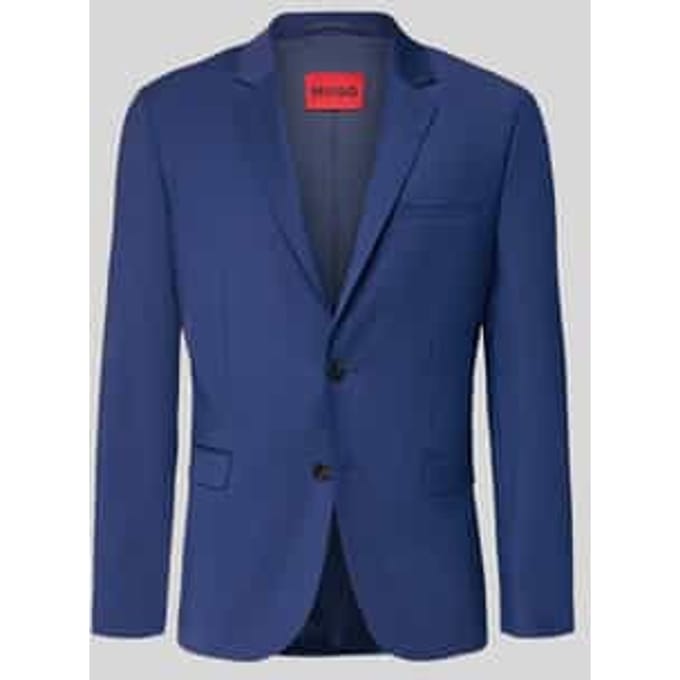Slim fit colbert van wolmix, model 'ARTI'