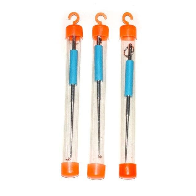 Extracteur d'hameçon de pêche facile en acier inoxydable, dispositif de découplage rapide, outils et équipements de pêche 1pcs (with box) white