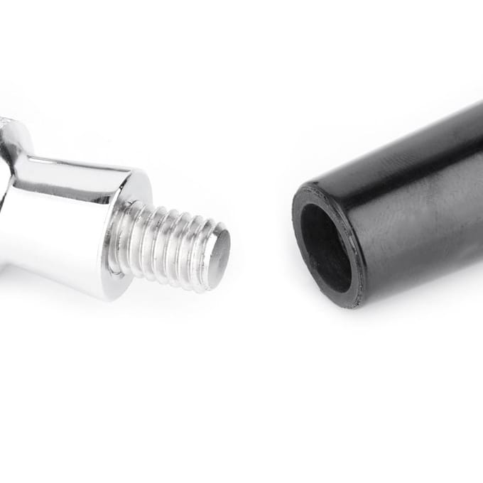 Biertapkraan Tap Schacht Met Elleboog 125  X316   Messing Buis white