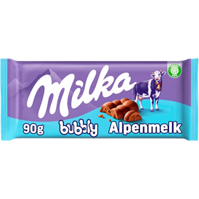 Chocoladereep Bubbly Alpenmelk