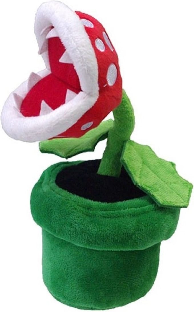 Super Mario Plush Figure Piranha Plant 22 cm
