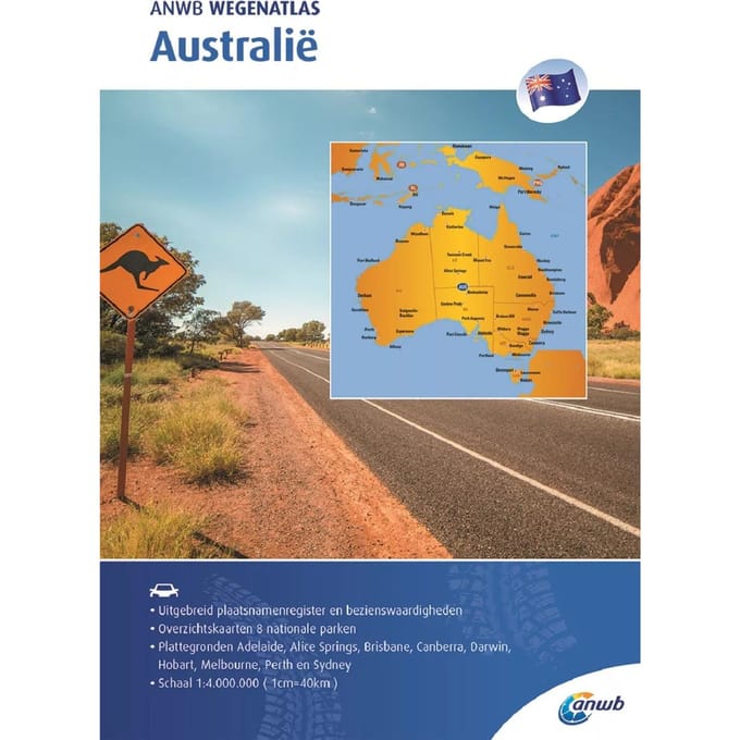 ANWB Wegenatlas Australië