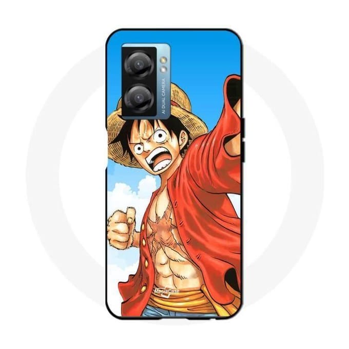 Oppo A77 5G hoesje Monkey D Luffy film uit één stuk