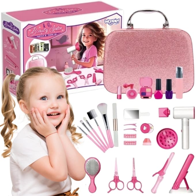 Woopie Kapsalon Cosmetische Case In Een Doos 2 In 1 43 St. - UNI
