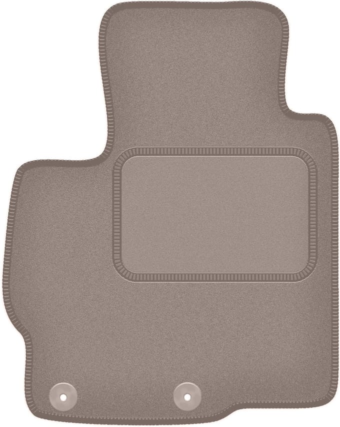 Beige bestuurdersmat voor: Mitsubishi ASX II crossover (2020-)