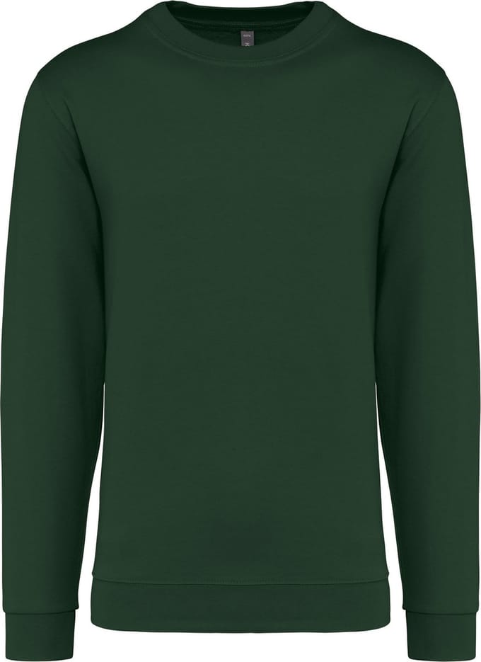 Sweater 'Crew Neck Sweatshirt' Kariban Collectie Basic+ S - Forest Green