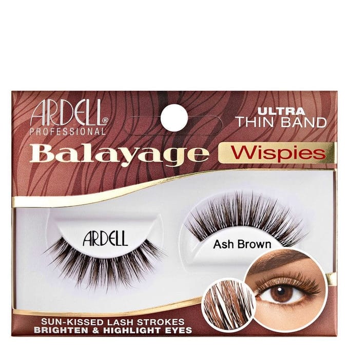Ardell Balayage Wispies Lashes Ash Brown